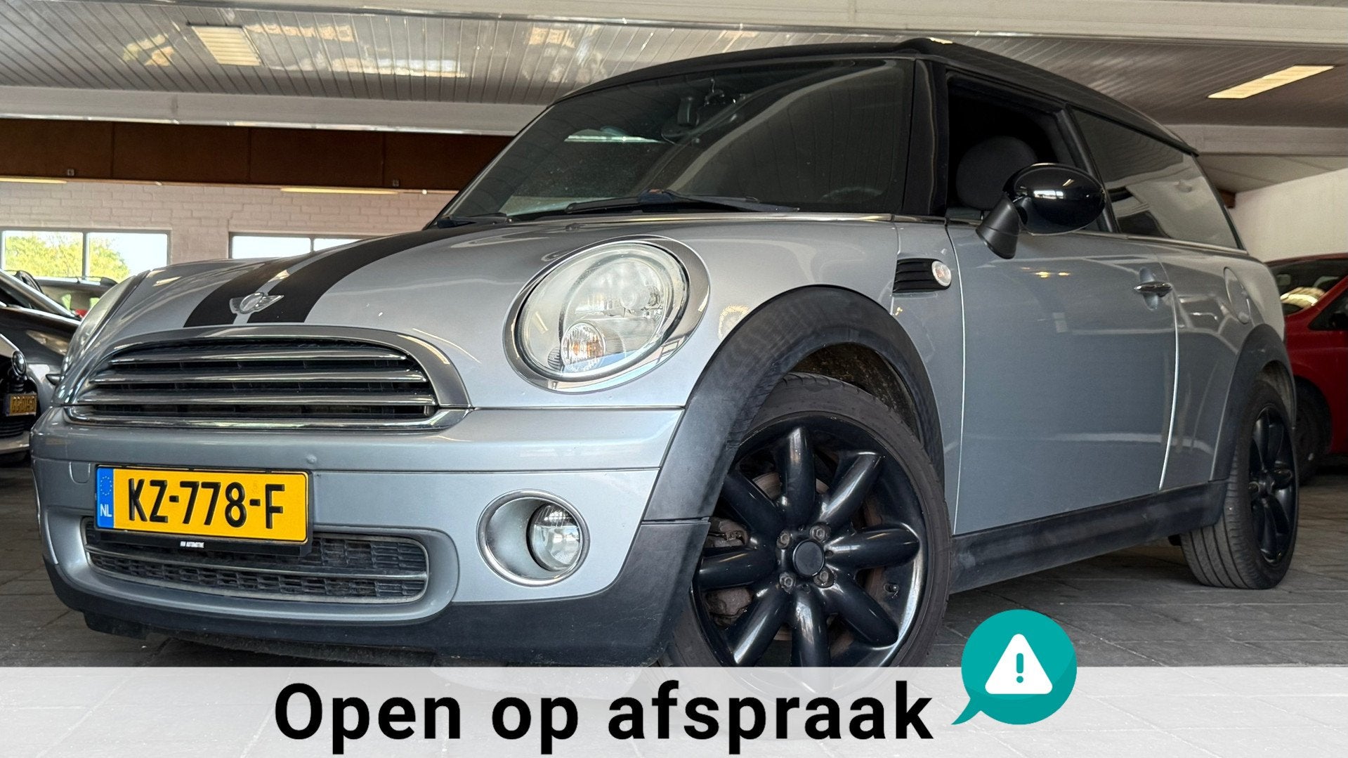 Mini Clubman 1.6 Cooper 120PK Chili|APK03-27|Airco|Twotone|P, Auto's, Mini, Voorwielaandrijving, Stof, Gebruikt, 4 cilinders