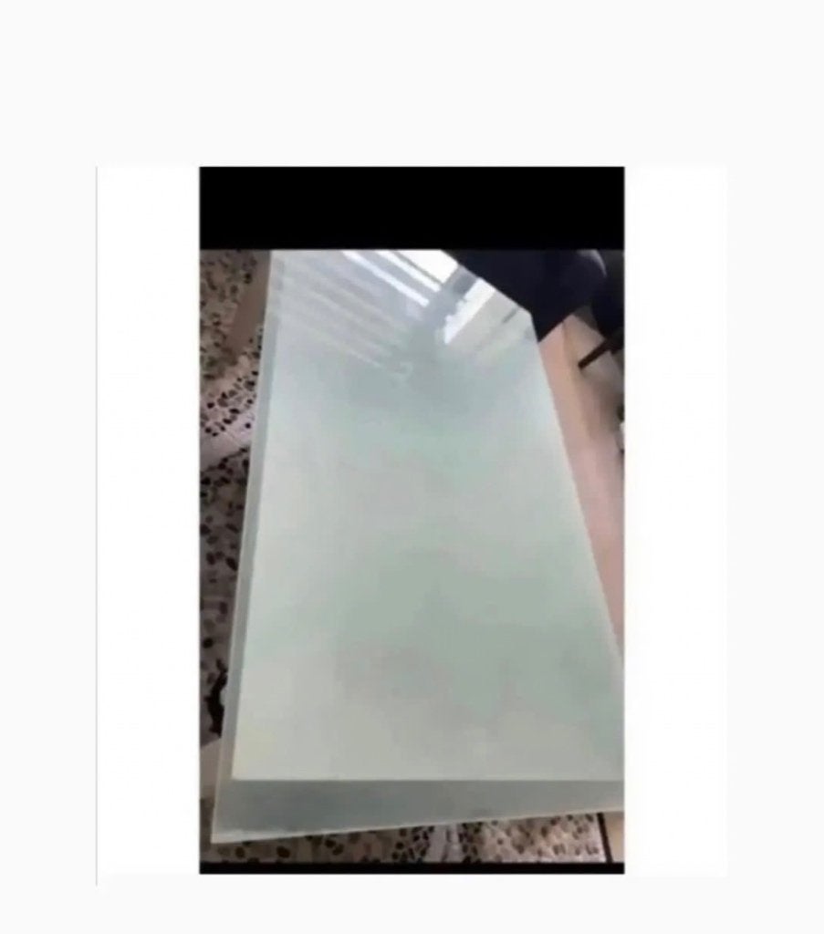 Glasplaat glas voor tafel etc zeer stevig glazen tafelblad, Ophalen, Gebruikt, Minder dan 80 cm, Glasplaat