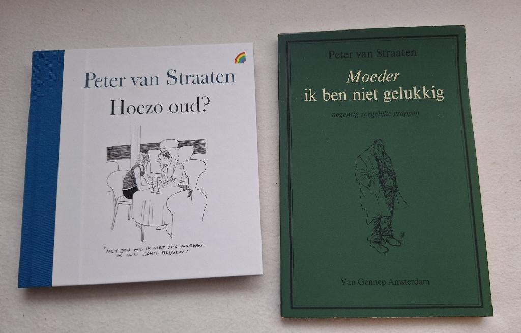 2 Boeken van Peter van Straaten., Gelezen, Cartoons, Ophalen of Verzenden, Peter van Straaten