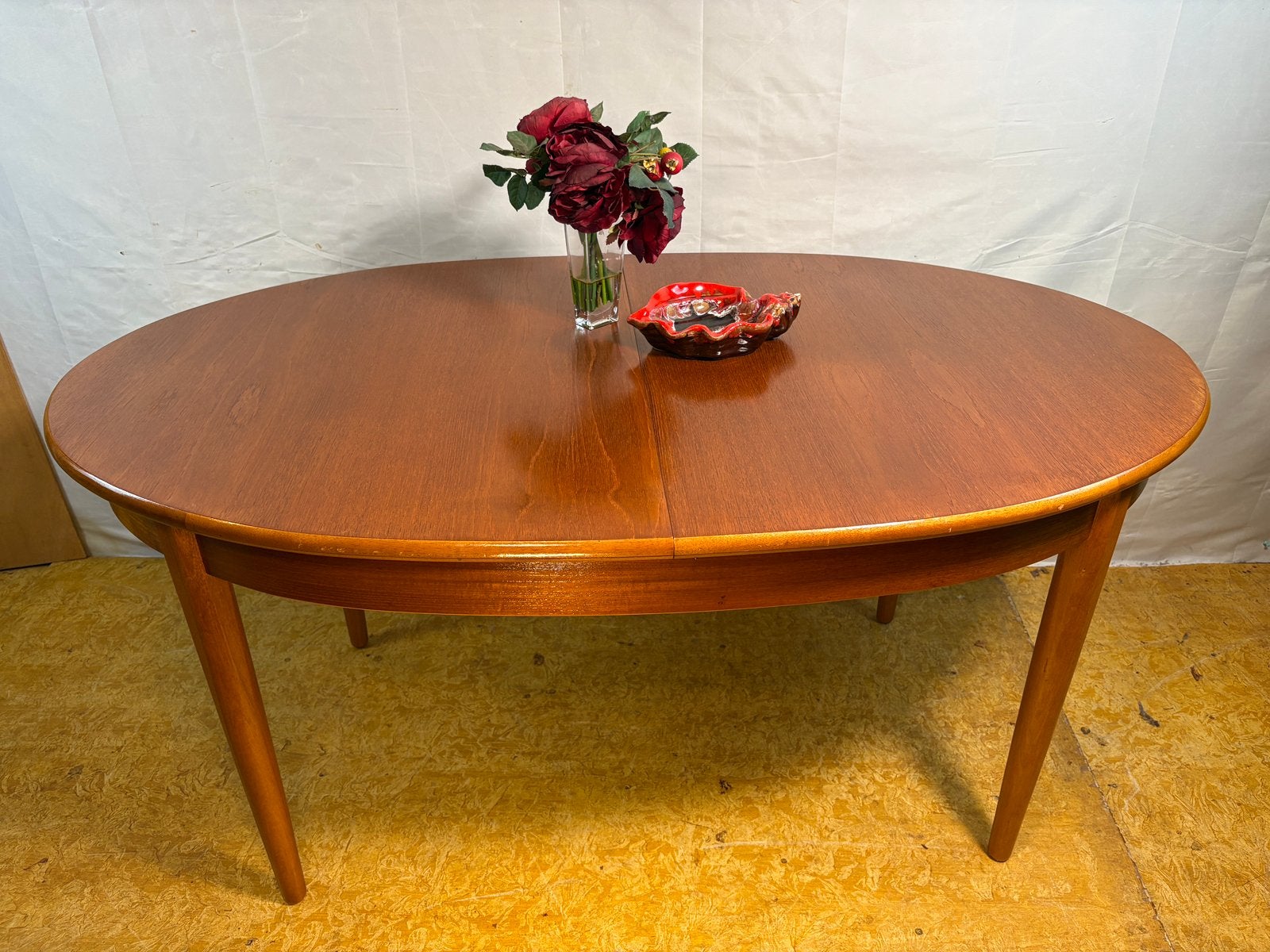 Foto 11 van Gratis bezorging!MidCentury Teak Uitschuifbare Eettafel 1960