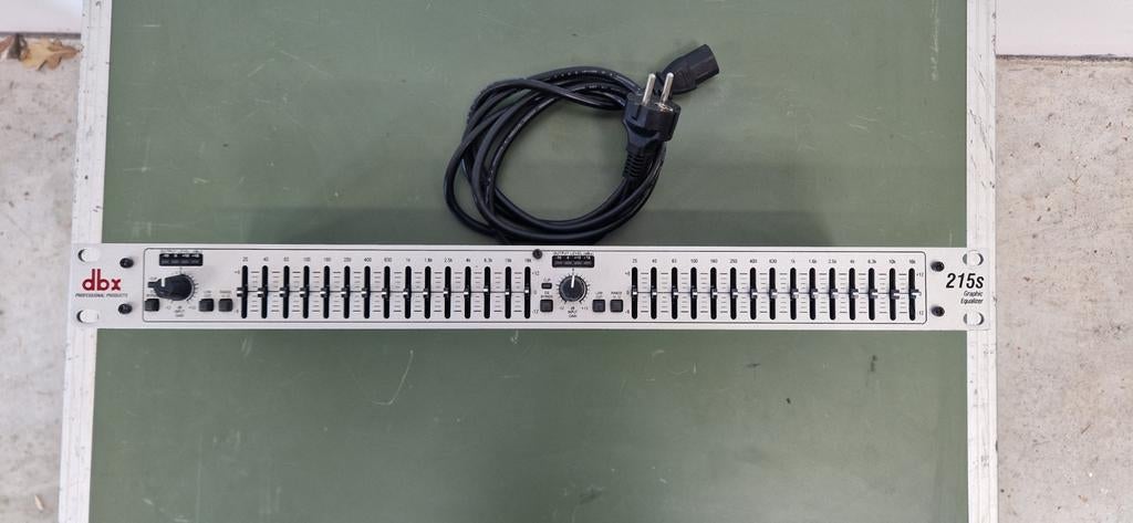 DBX 215S graphic stereo equalizer in nieuwstaat, Ophalen of Verzenden, Nieuw