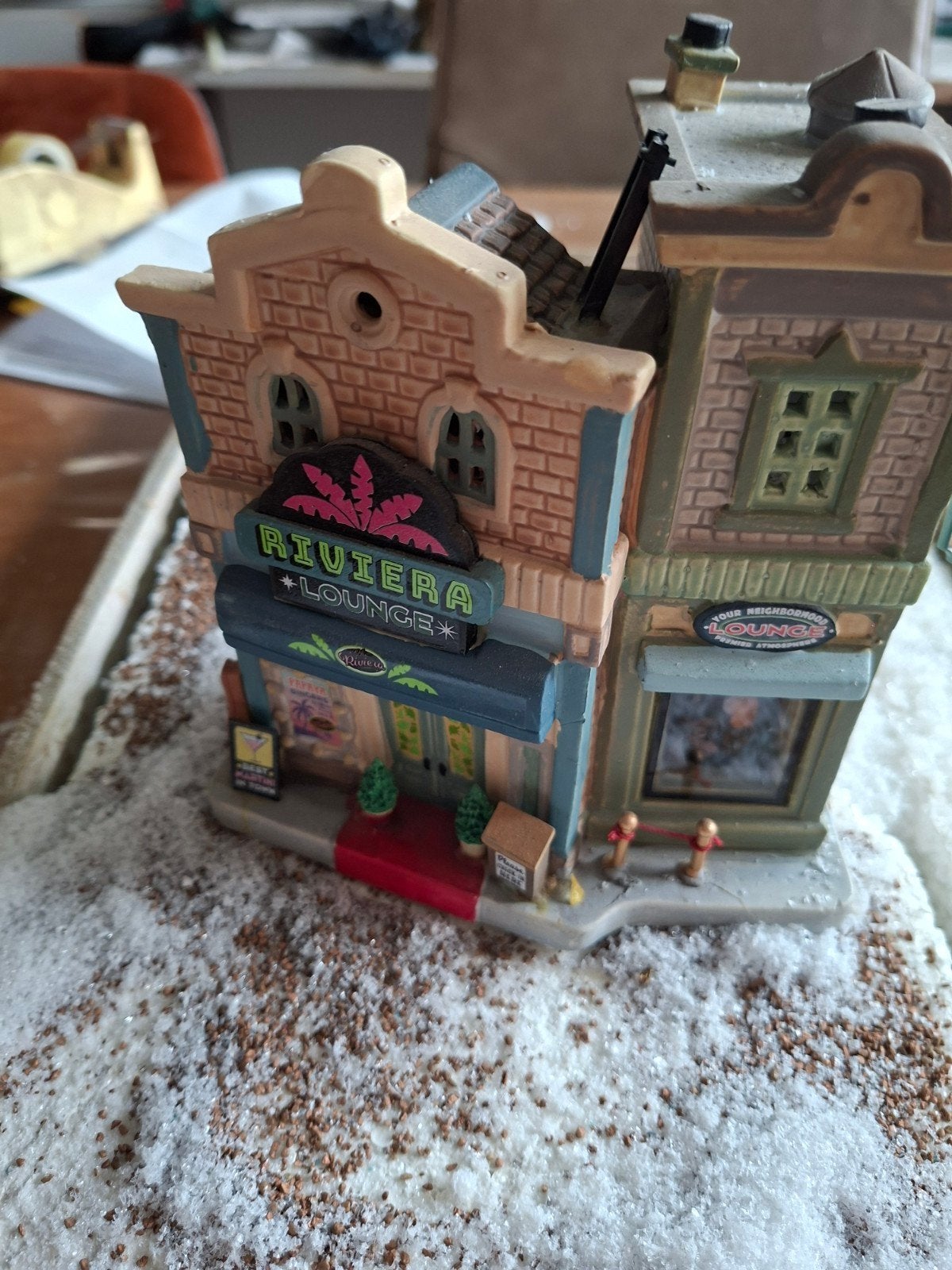 Lemax Riviera Lounge met doos, Diversen, Kerst, Ophalen of Verzenden, Zo goed als nieuw