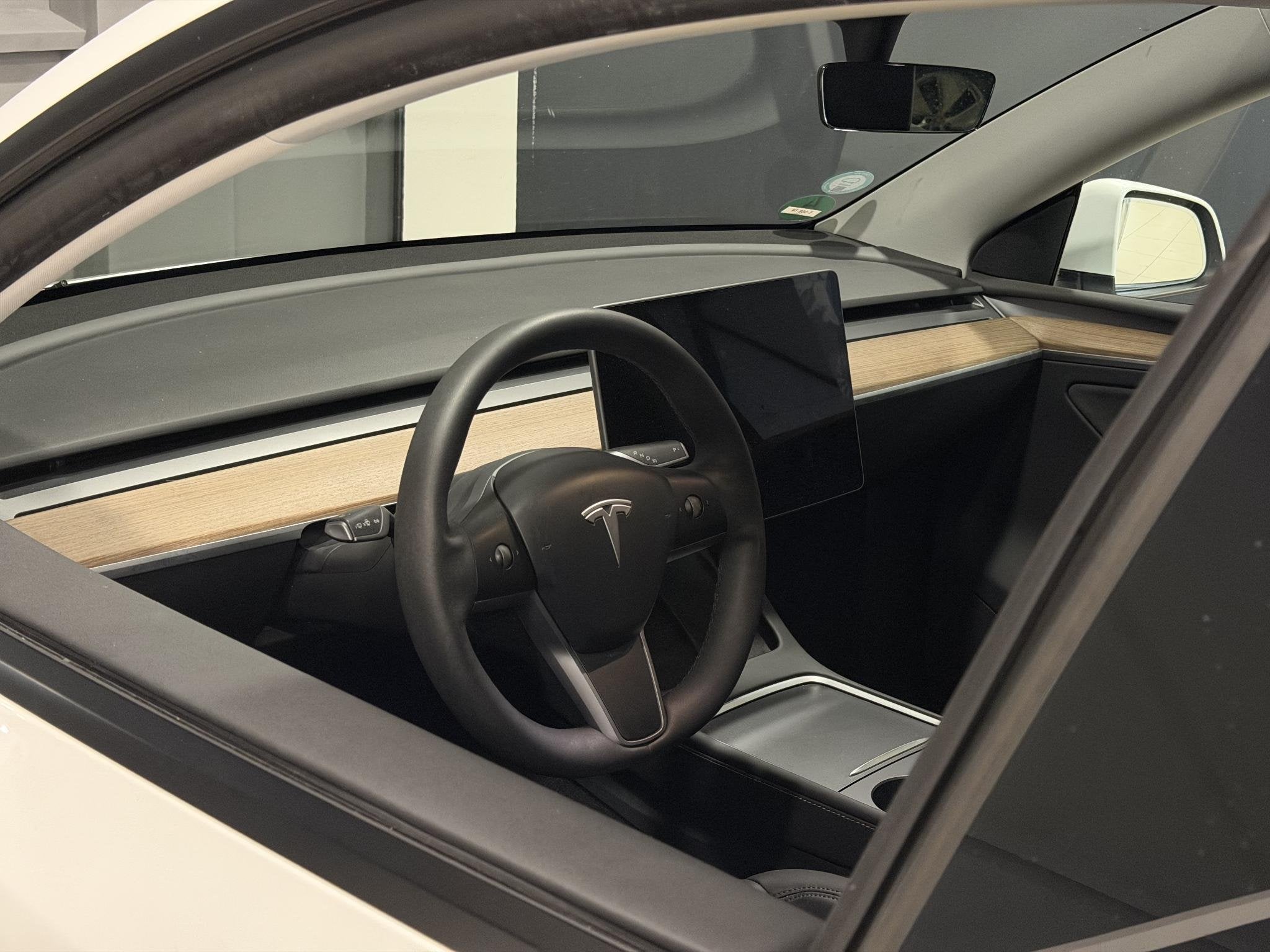 Tesla Model Y Long Range AWD 75 kWh | SOH 89,5% |, Auto's, Stof, Gebruikt, 495 min, Wit