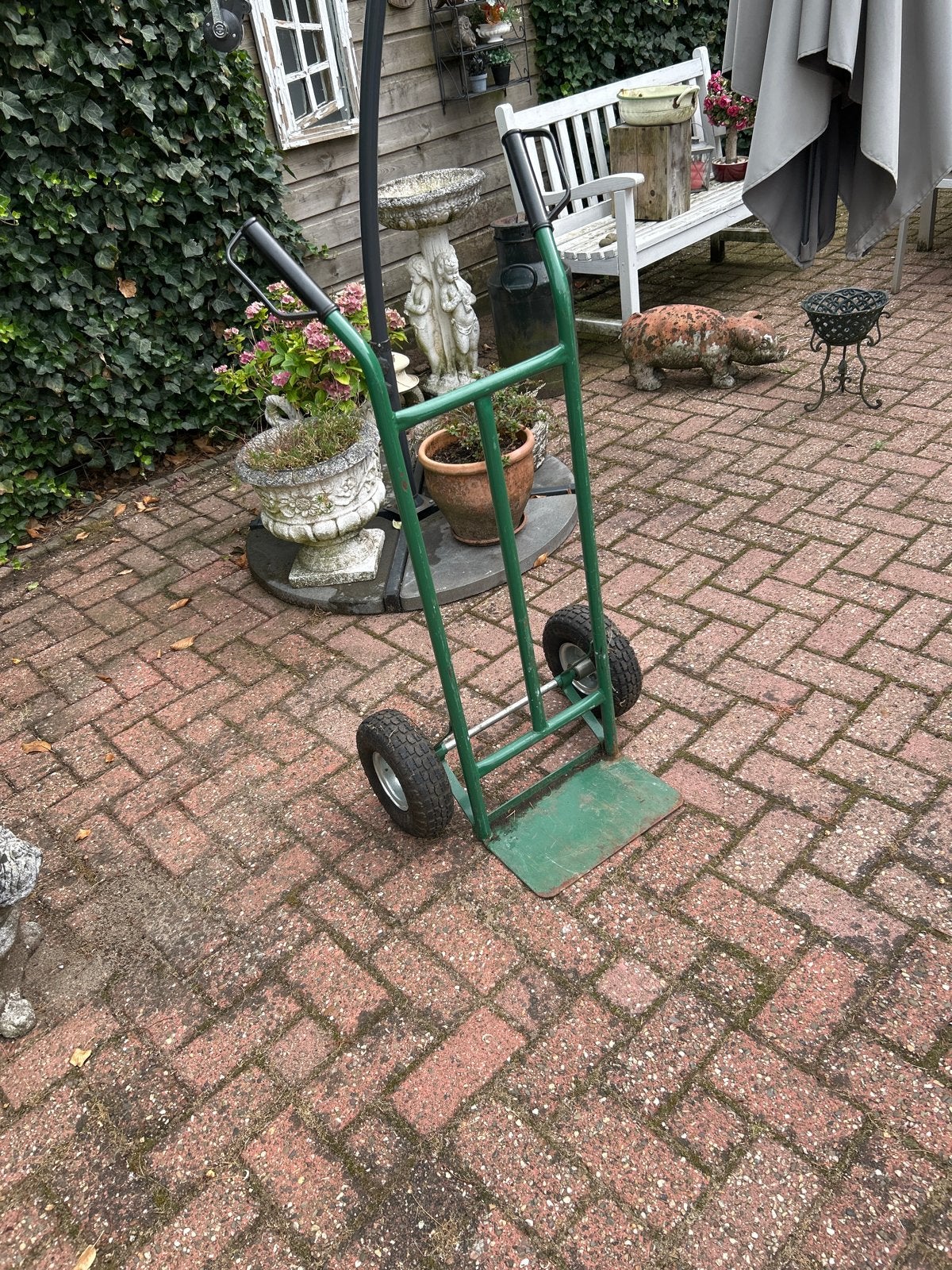 Steekwagen zo goed als nieuw voor zware objecten, Ophalen, Zo goed als nieuw, Steekwagen
