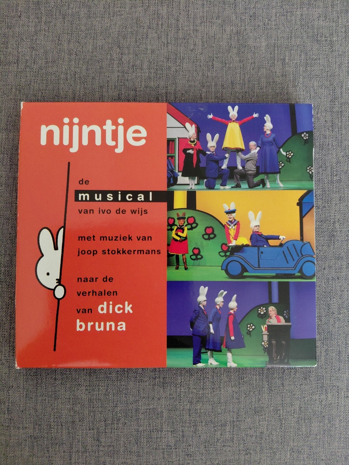 Nijntje CD De Musical, Ophalen of Verzenden, Zo goed als nieuw, Muziek, Inclusief boekje