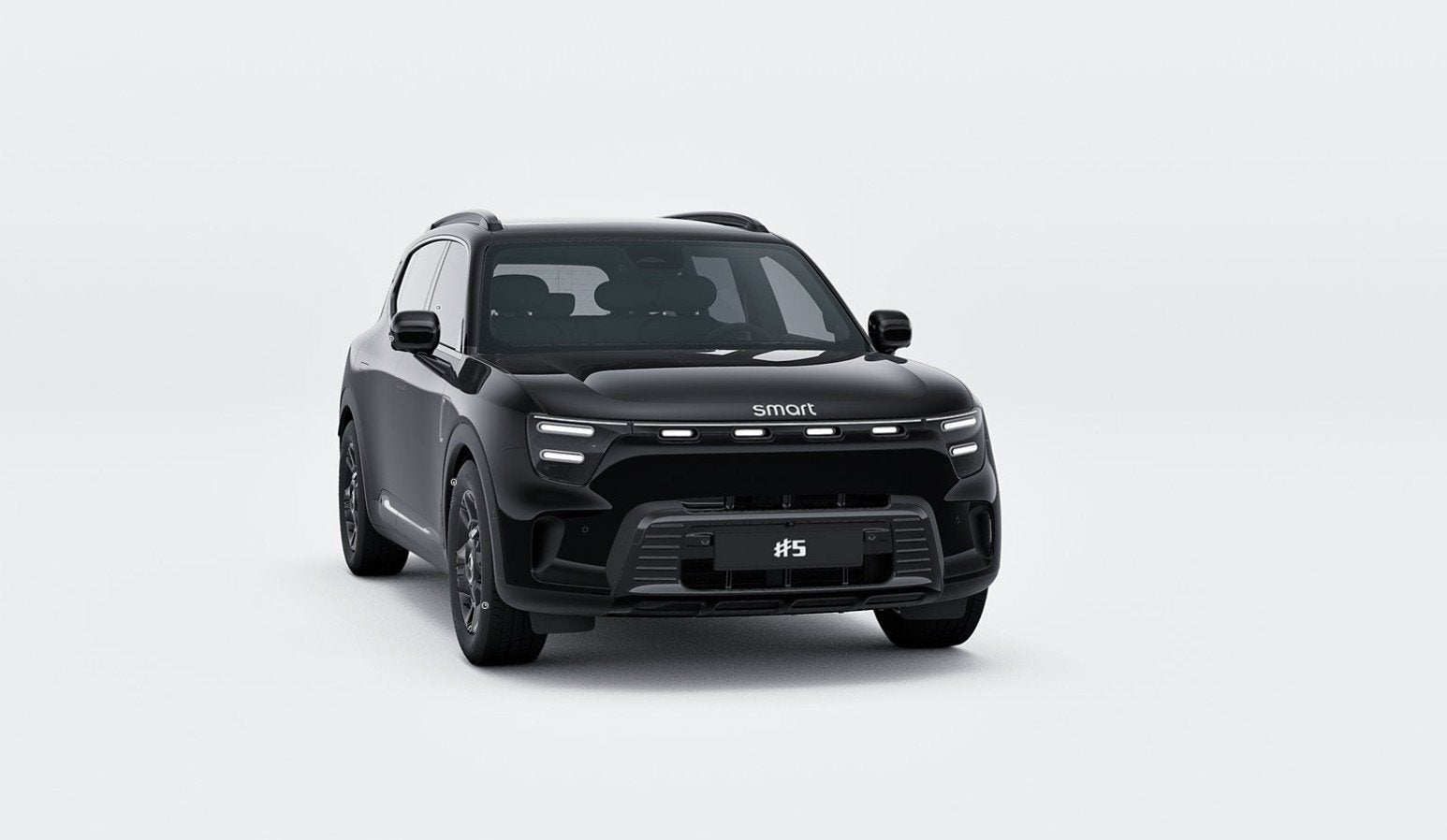 Smart #5 Pro+ Black Collection 100 kWh | Panoramisch dak | M, Auto's, Automaat, Achterwielaandrijving, 2260 kg, Zwart