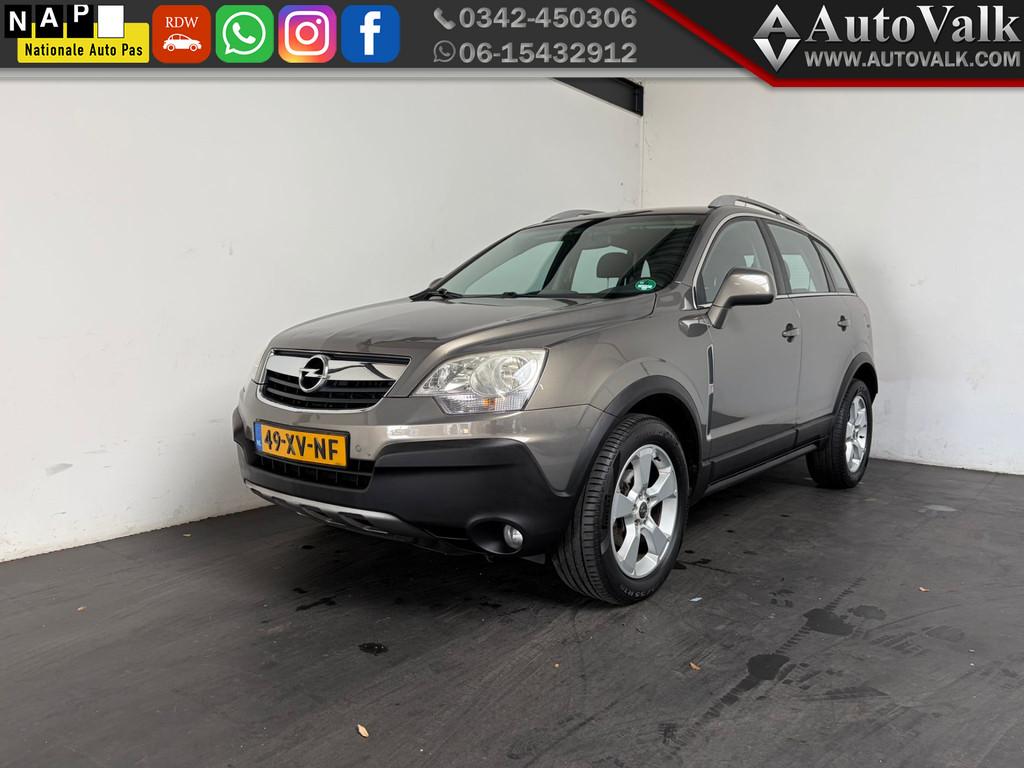 Opel Antara 2.4-16V Enjoy. Trekhaak. APK 11-2026! (bj 2007), Gebruikt, 4 cilinders, Lichtsensor, Beige