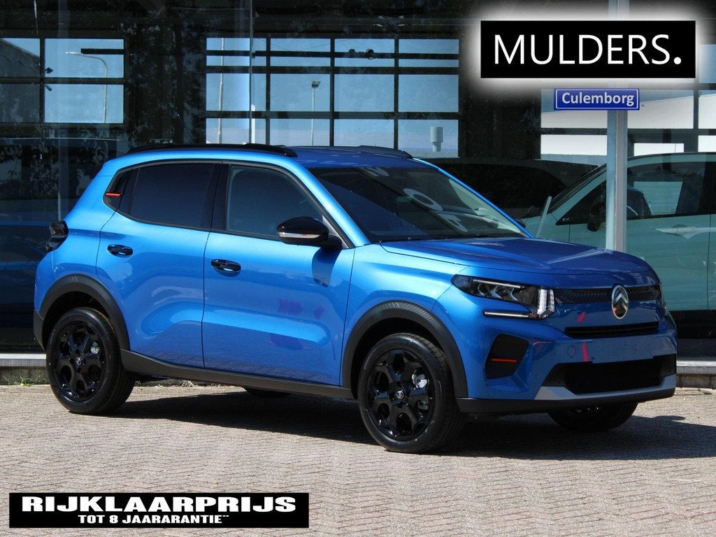 Citroen C3 Hybrid 110 Collection VOORRAAD KORTING, Auto's, Citroën, 600 kg, Euro 6, 1199 cc, Blauw