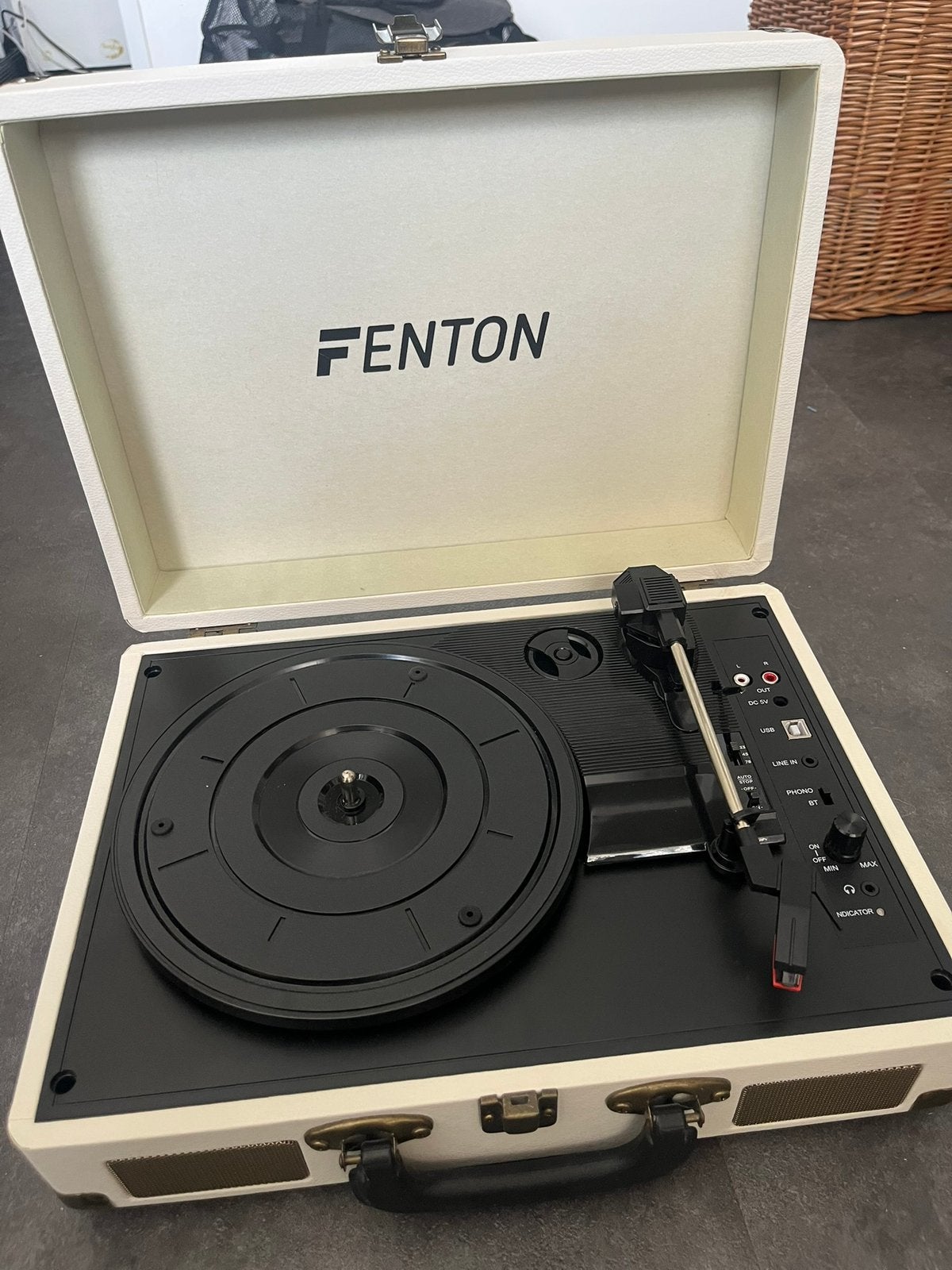 Fenton platenspeler briefcase, Ophalen of Verzenden, Zo goed als nieuw, Overige merken