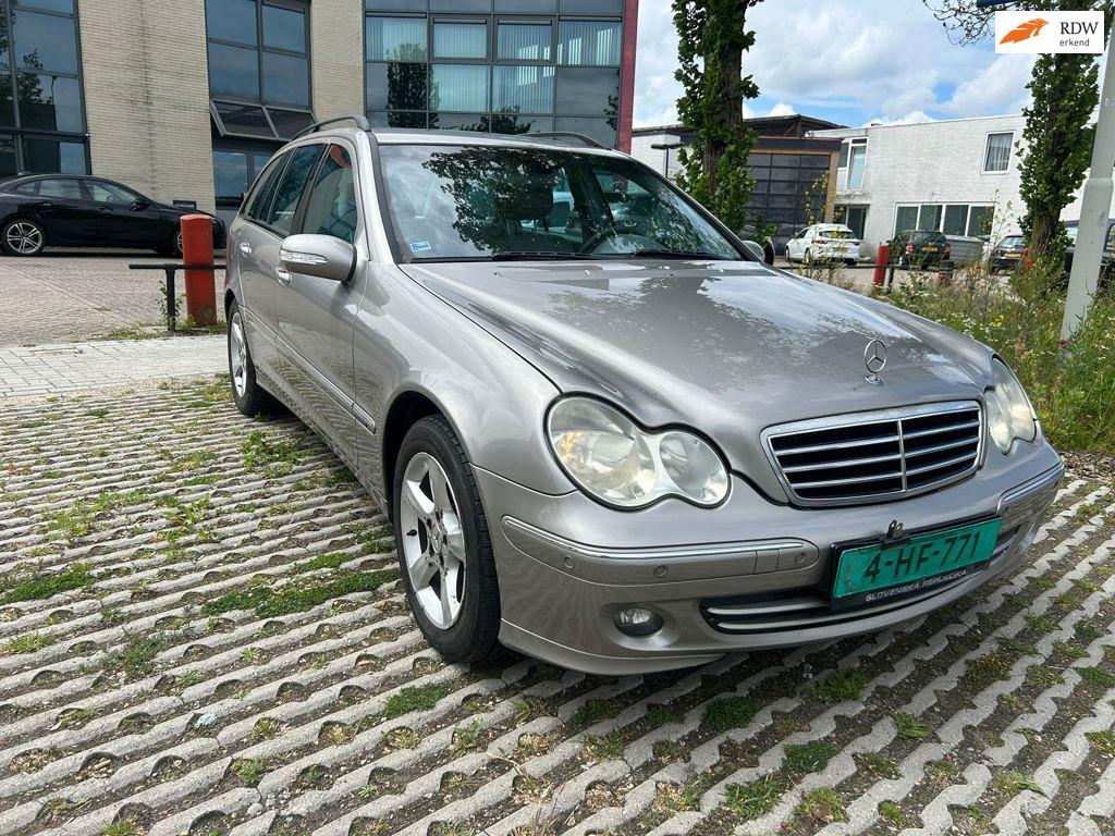 Mercedes-Benz C-klasse Combi 200 CDI Avantgarde Bj.2007 Kmst, Auto's, Mercedes-Benz, Automaat, Gebruikt, 122 pk, Origineel Nederlands