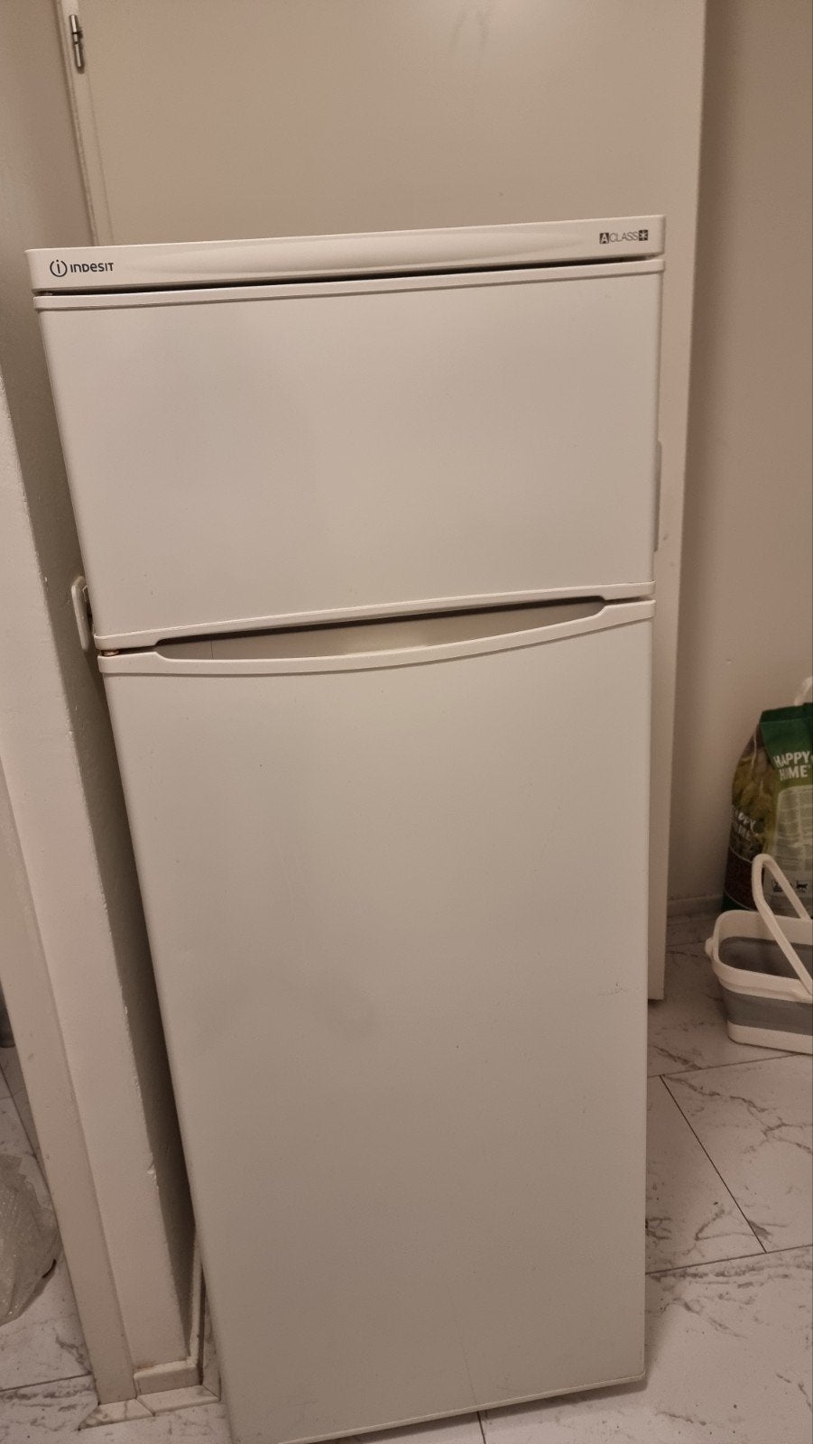 Indesit Koelkast met Vriesvak - A Class+ Energie, Ophalen, 150 tot 200 liter, Gebruikt, 120 tot 140 cm