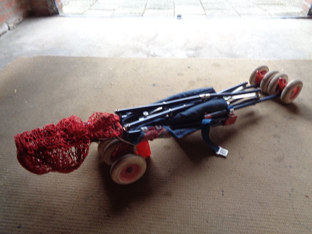 Kinderwandelwagentje., Fietsen en Brommers, Fietsaccessoires | Buggydragers, Ophalen, Gebruikt