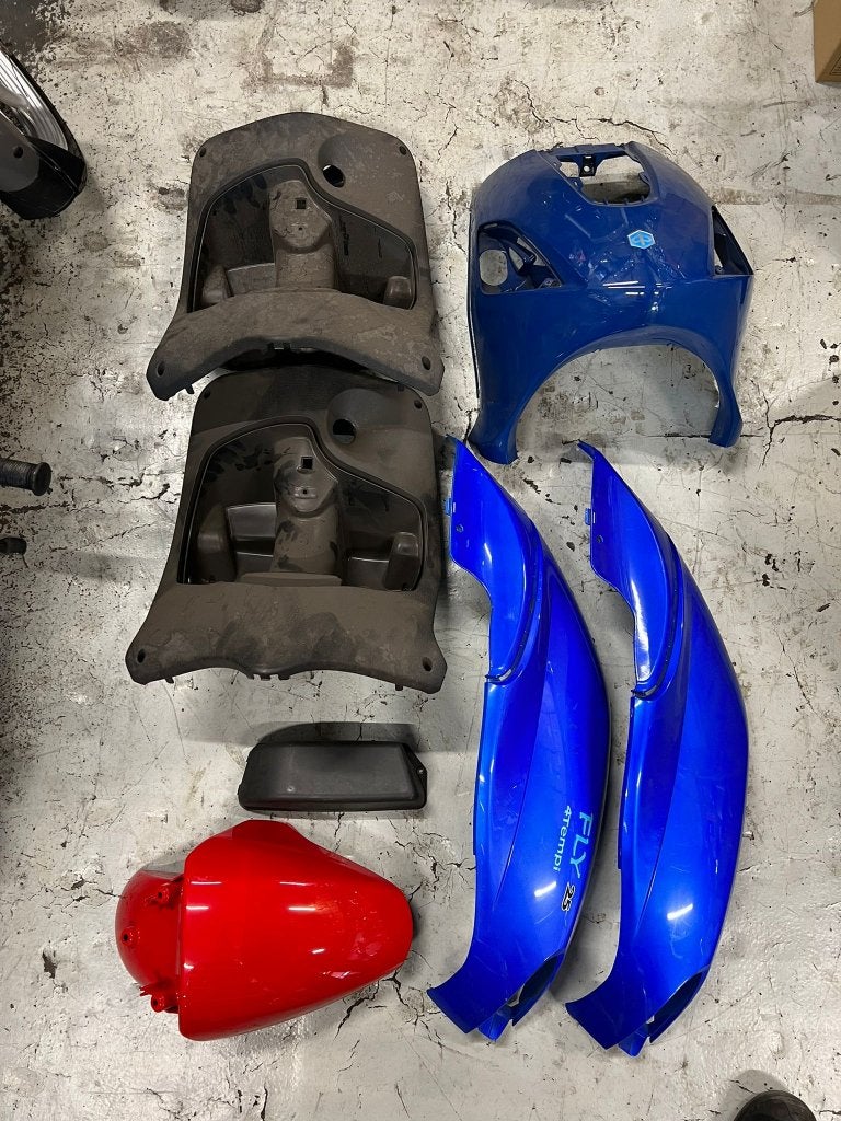 Piaggio FLY kappen div, Niet ingevuld, Piaggio, Niet ingevuld, Ophalen of Verzenden