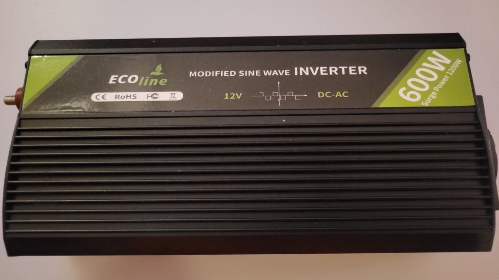 Ecoline 600W gemodiviceerde sinus omvormer 12V naar 220V, Ophalen, Overige typen
