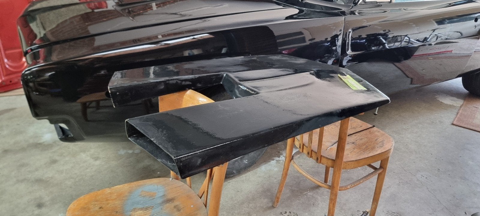 Mopar Chevrolet V8 Hood Scoop dodge charger zou die op komen, Auto-onderdelen, Voor, Nieuw, Ophalen of Verzenden, Motorkap