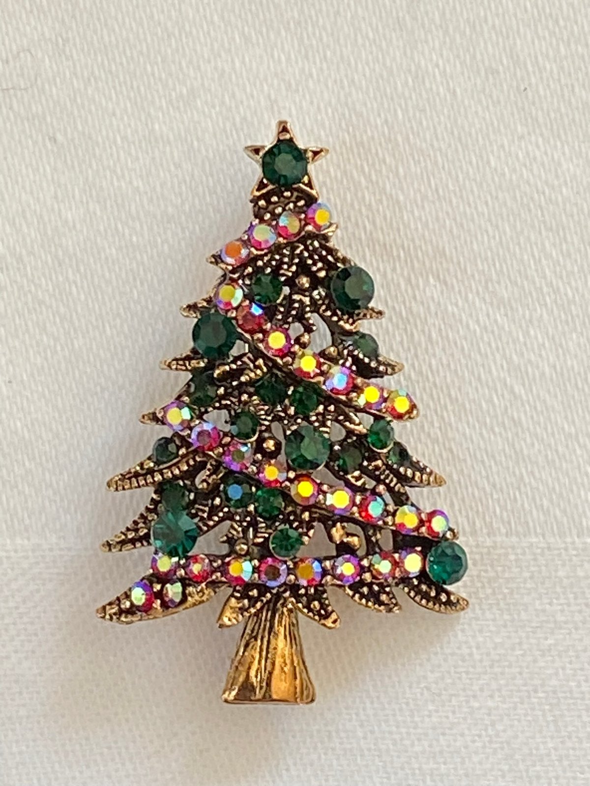 Kerstboom kerstbroche kerst, Ophalen of Verzenden, Nieuw, Overige materialen