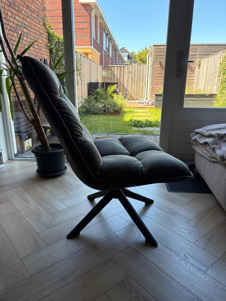 Draaifauteuil Clayton, Ophalen, Stoer, Minder dan 75 cm, Zo goed als nieuw