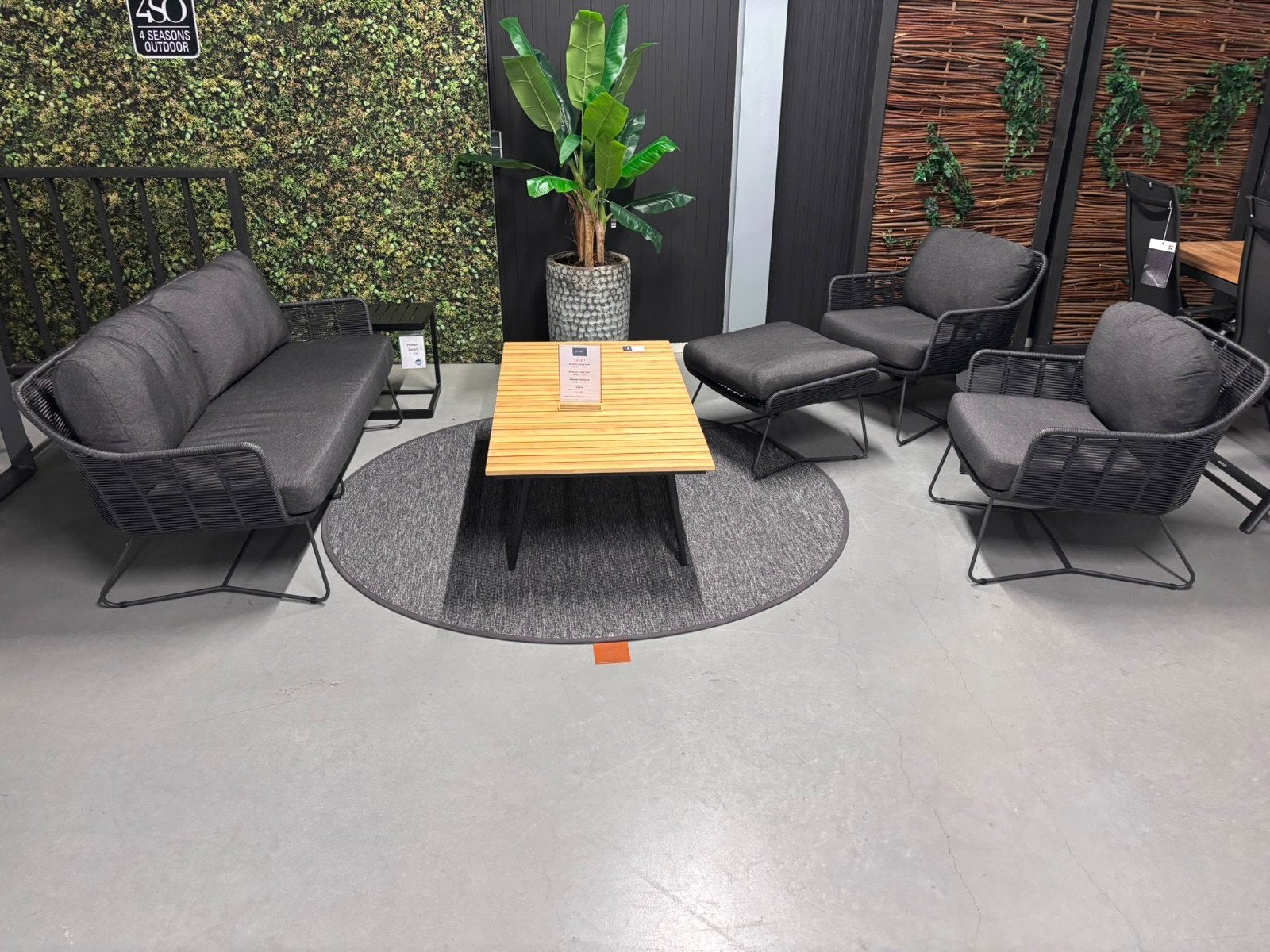 Belmont Loungeset 4 Seasons -  5 Jaar Ga, 5 zitplaatsen, Bank, Onbekend, Nieuw