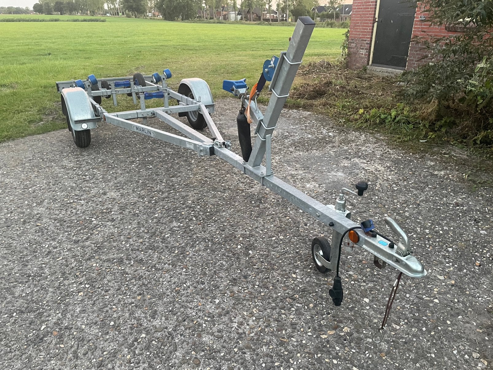 Marlin boot trailer, Ophalen, Zo goed als nieuw