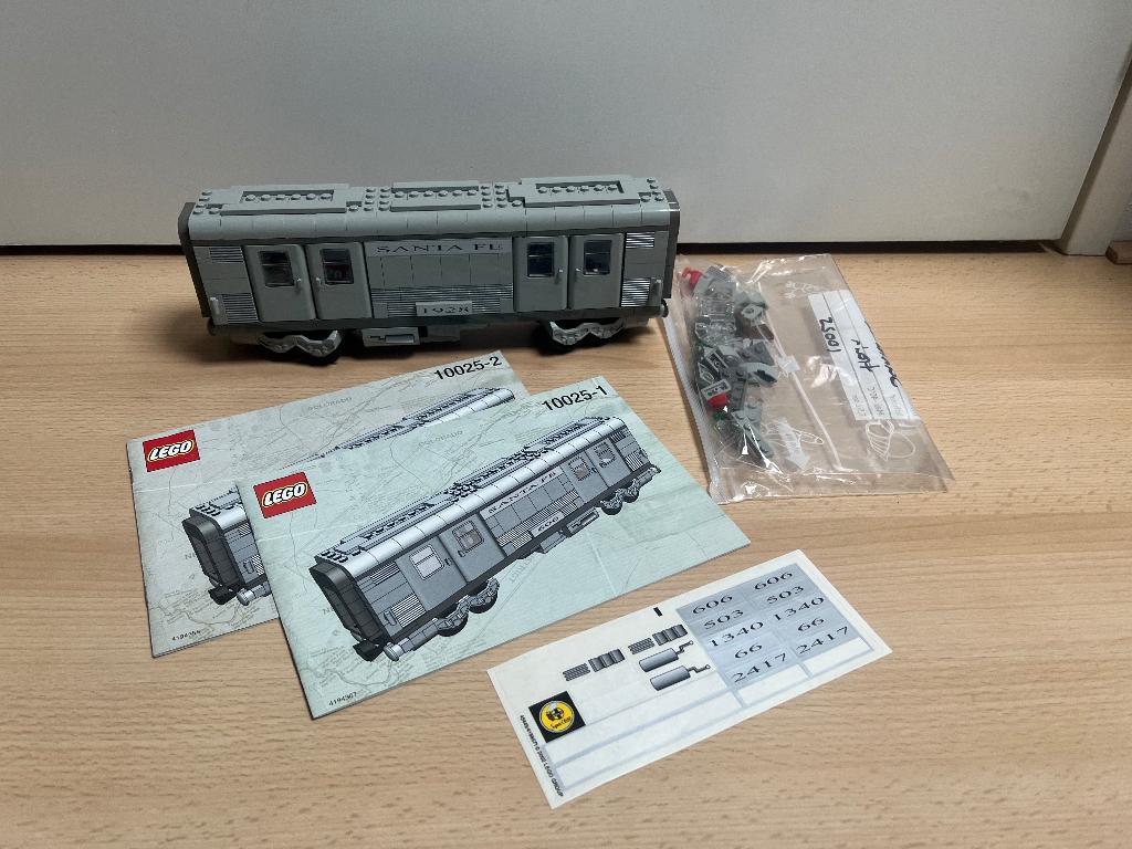 Lego Santa Fe Wagon 10025, Kinderen en Baby's, Speelgoed | Duplo en Lego, Gebruikt, Overige thema's, Lego, Ophalen of Verzenden