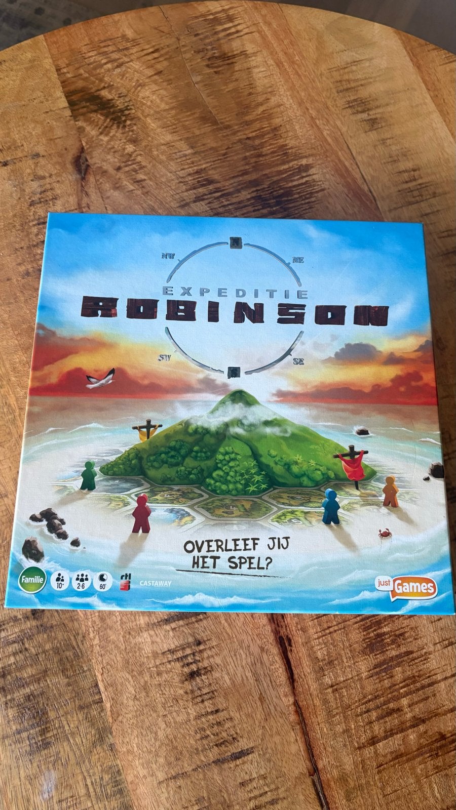 Expeditie Robinson Bordspel, Hobby en Vrije tijd, Gezelschapsspellen | Bordspellen, Drie of vier spelers, Ophalen of Verzenden