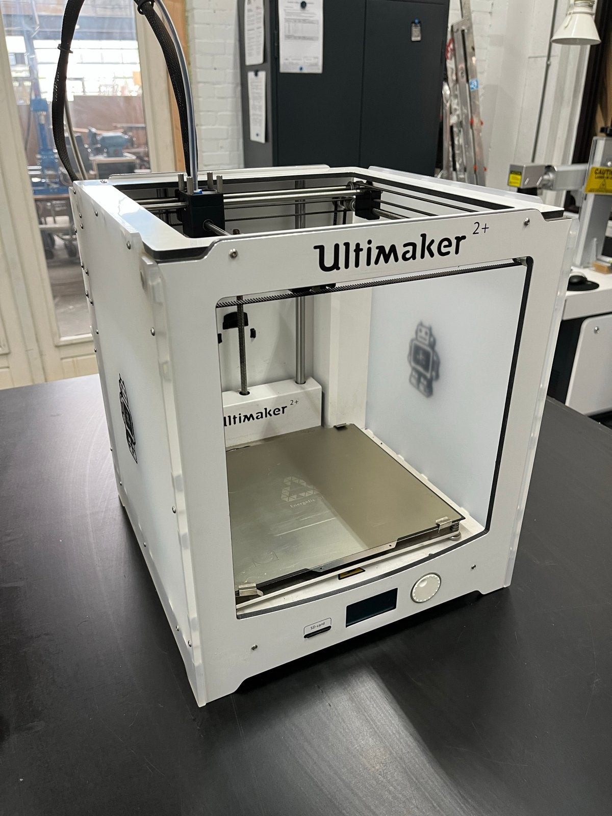 Ultimaker 2+ 3D printer met filament en accessoires, Ophalen of Verzenden, Gebruikt, Filament