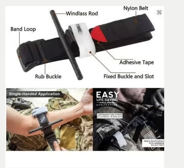 Molle Outdoor IFAK EHBO-kit Complete trauma noodtas (nieuw), Ophalen of Verzenden, Landmacht, Nederland
