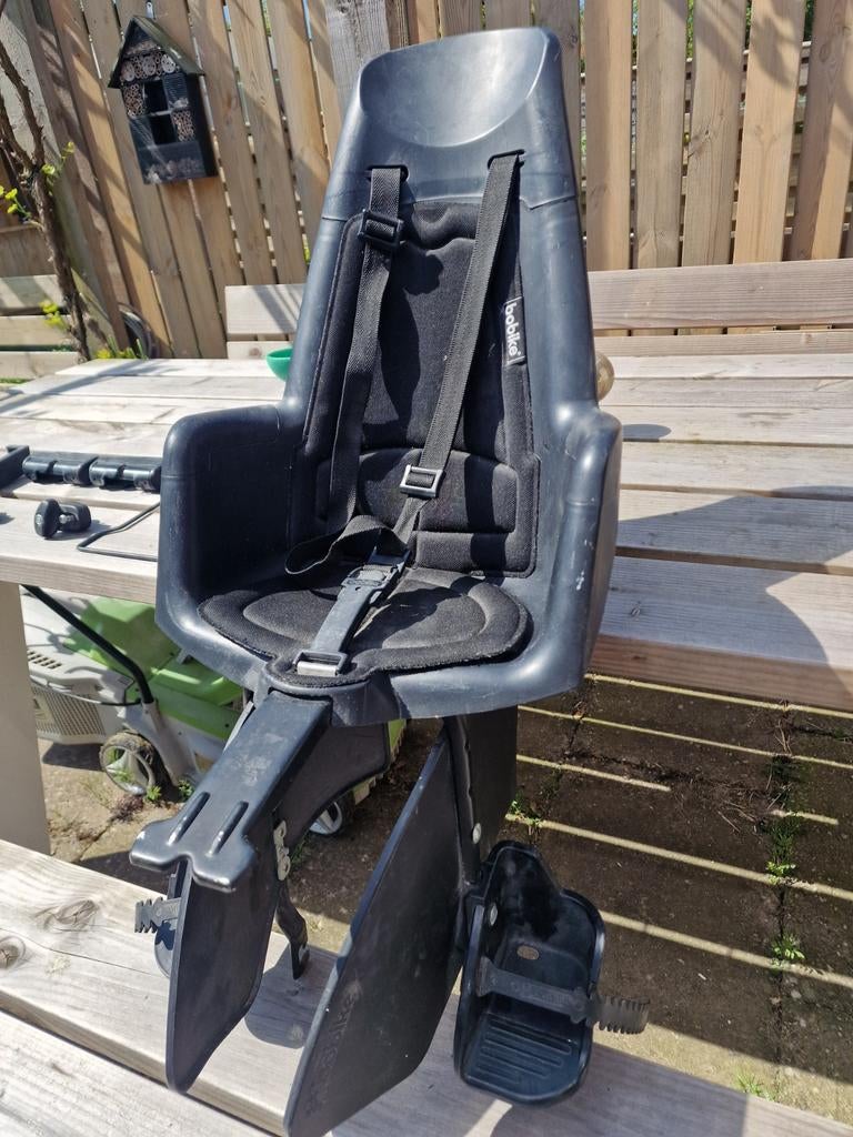 Bobike fietszitje zwart, Fietsen en Brommers, Fietsaccessoires | Fietsstoeltjes, Ophalen of Verzenden