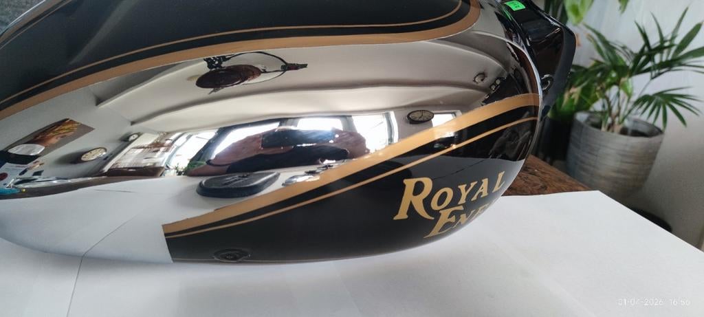 Royal Enfield Bullet 500 chromen tank, Motoren, Ophalen, Nieuw