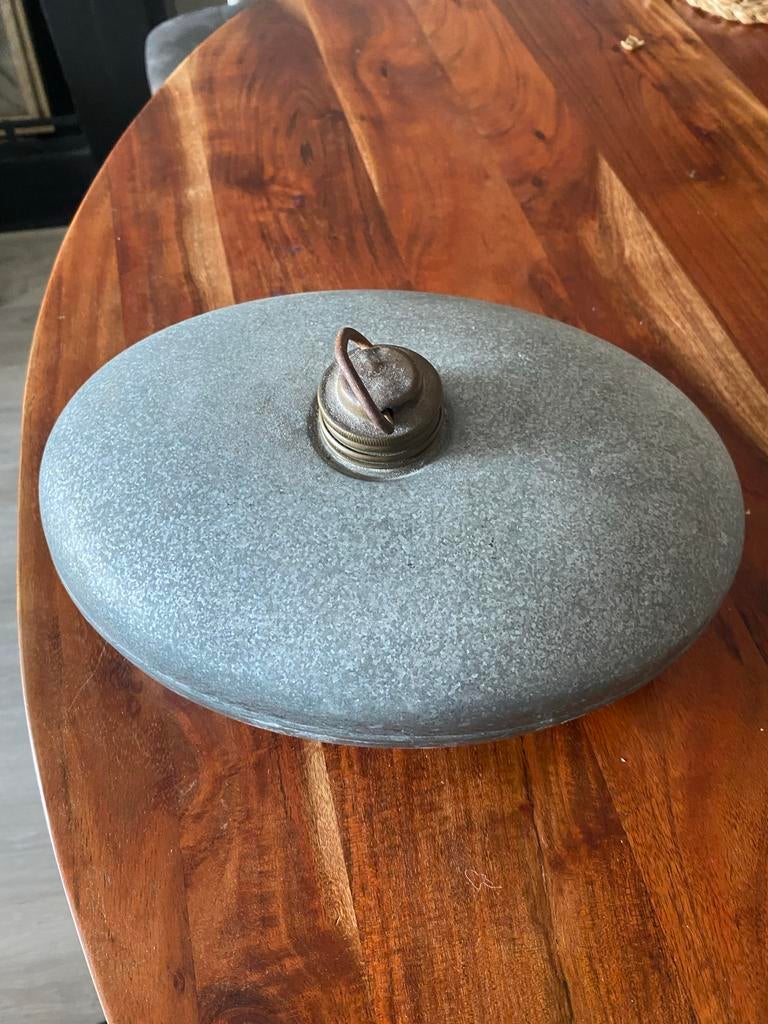 Vintage Zinken Warmtekruik - Klassiek en Functioneel, Ophalen of Verzenden
