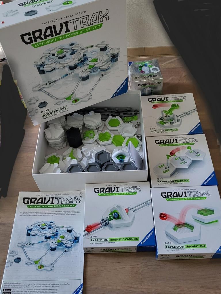Gravitrax + extra's, Ophalen of Verzenden, Zo goed als nieuw, Bouwen