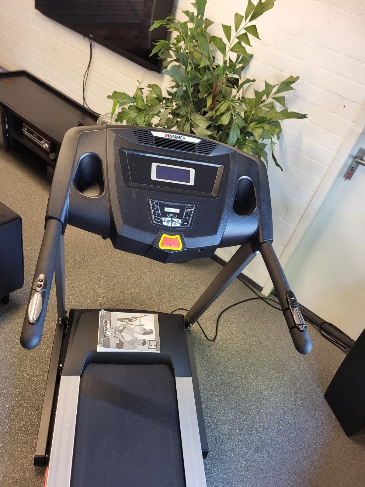 Professionele Loopband Hammer LR 16i, Gebruikt, Ophalen of Verzenden, Metaal, Loopband