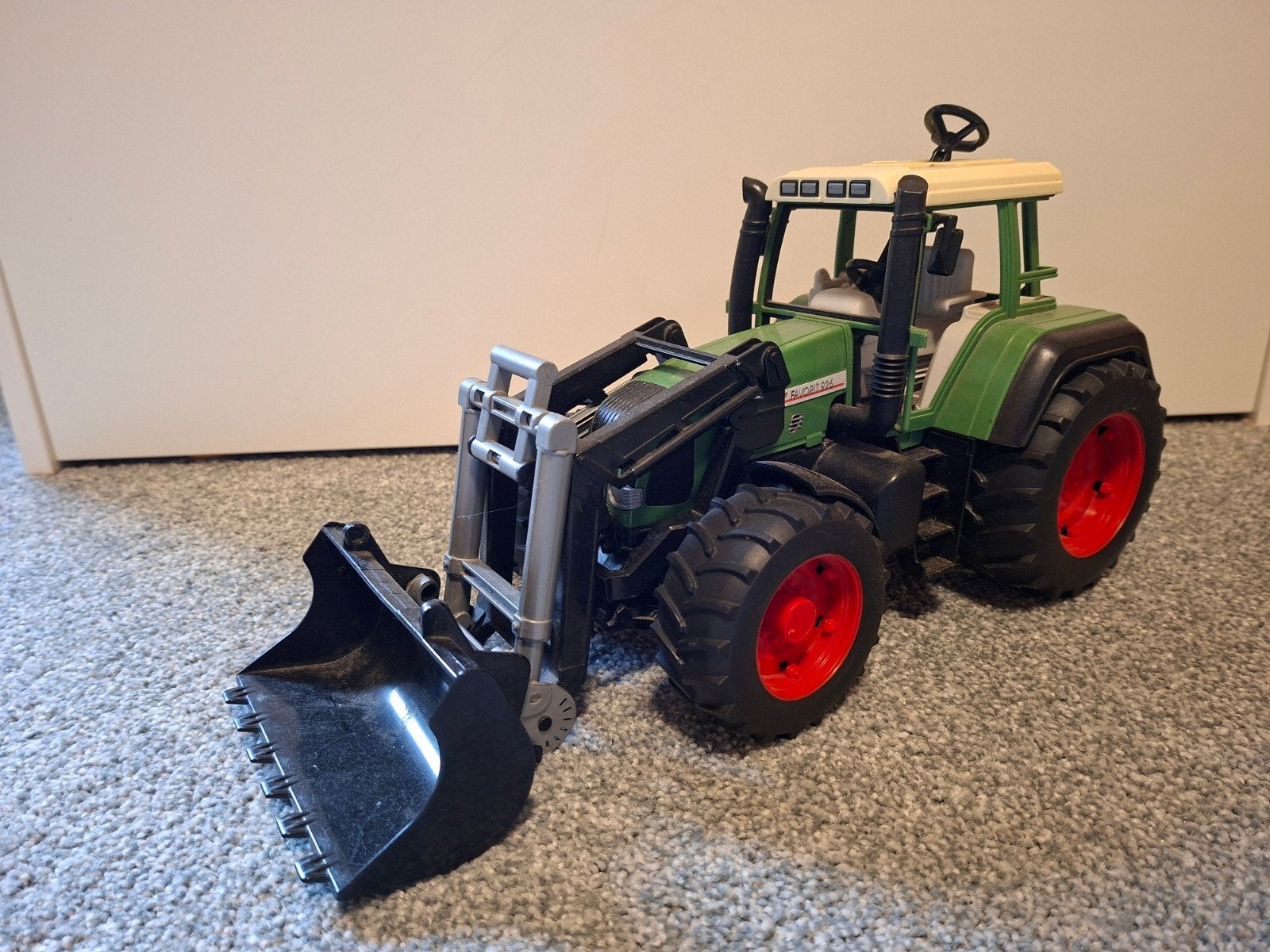Bruder Fendt 209 S Tractor met voorlader, Ophalen of Verzenden, Gebruikt