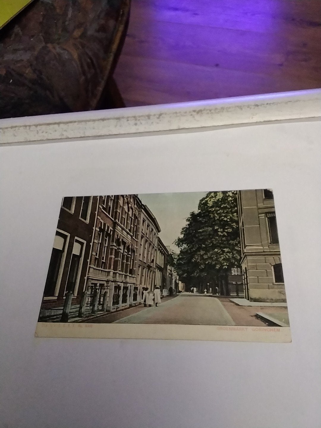 Oude briefkaart  GROENMARKT GORINCHEM, Ophalen of Verzenden, Voor 1920, Ongelopen, Utrecht