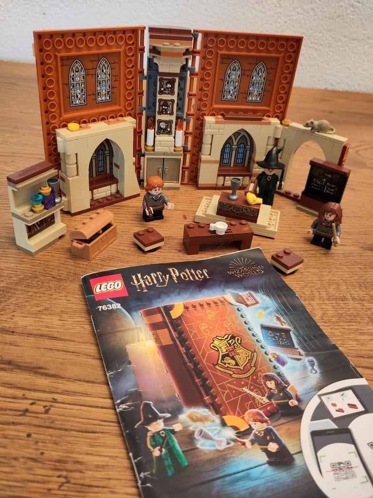 LEGO Harry Potter Zweinstein Moment: Transfiguratie les, Ophalen of Verzenden, Zo goed als nieuw, Overige merken