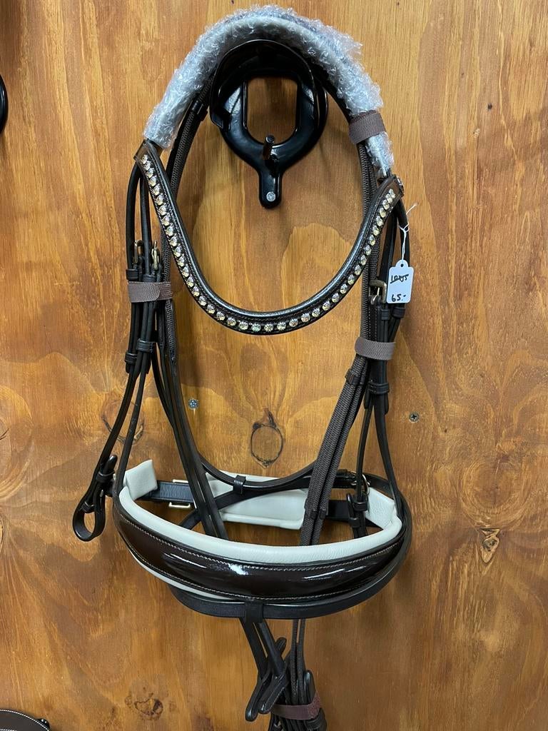 Harry’s horse hoofdstel Full leer bruin Crystal, Ophalen of Verzenden, Nieuw