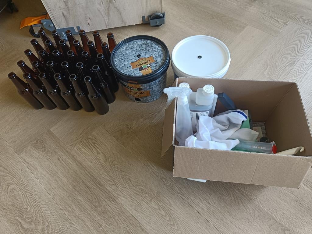 Bierbrouw starter set, Ophalen