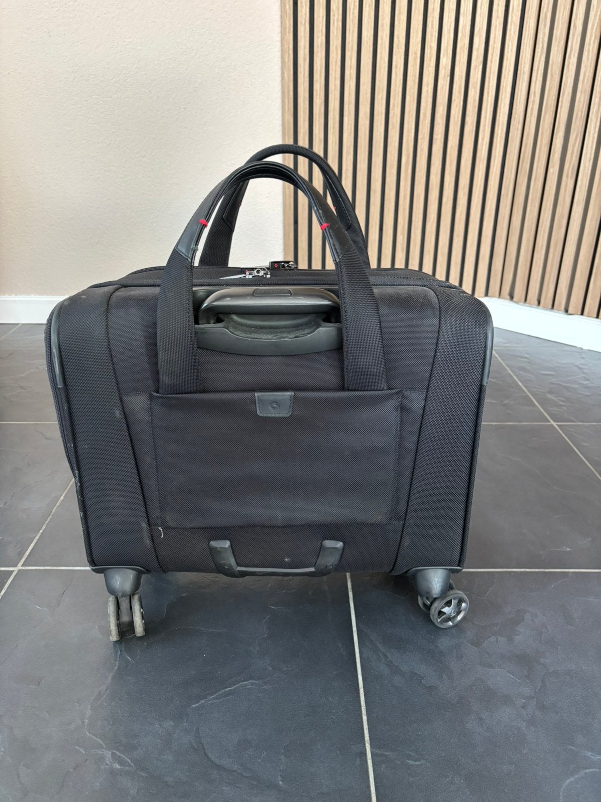 Samsonite PRO-DLX 5 Spinner – Rolling Laptop Bag -  Black, Ophalen, 15 inch, Trolleytas, Zo goed als nieuw