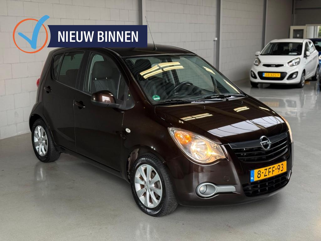 Opel Agila 1.0 Berlin (bj 2014), Euro 5, Gebruikt, 31 €/maand, Bruin
