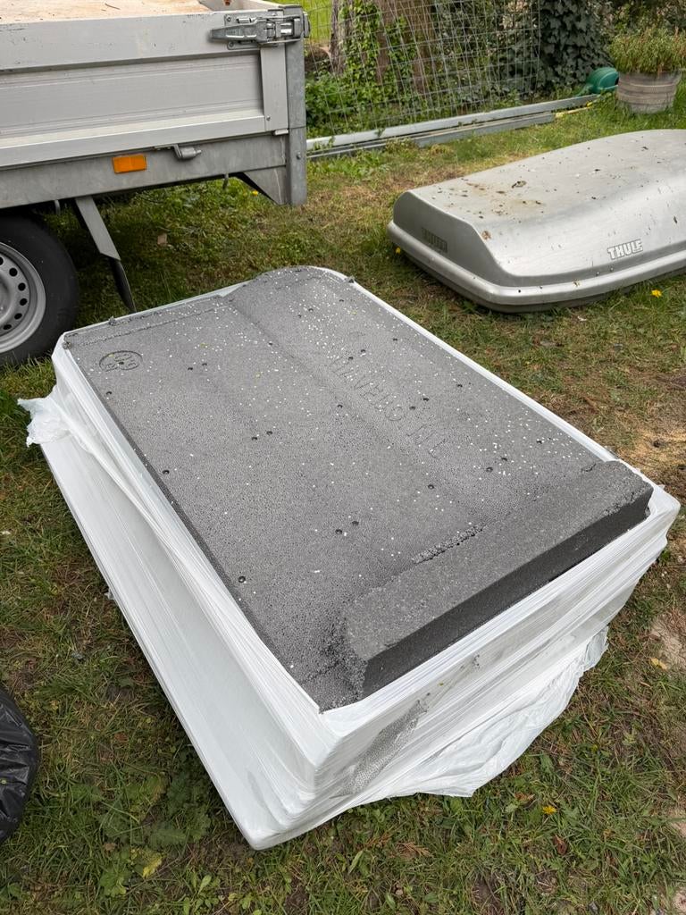Havebo broodje rc=6.0 en h.o.h. 48cm, Doe-het-zelf en Verbouw, Ophalen, Piepschuim (Tempex), 12 cm of meer, 15 m² of meer