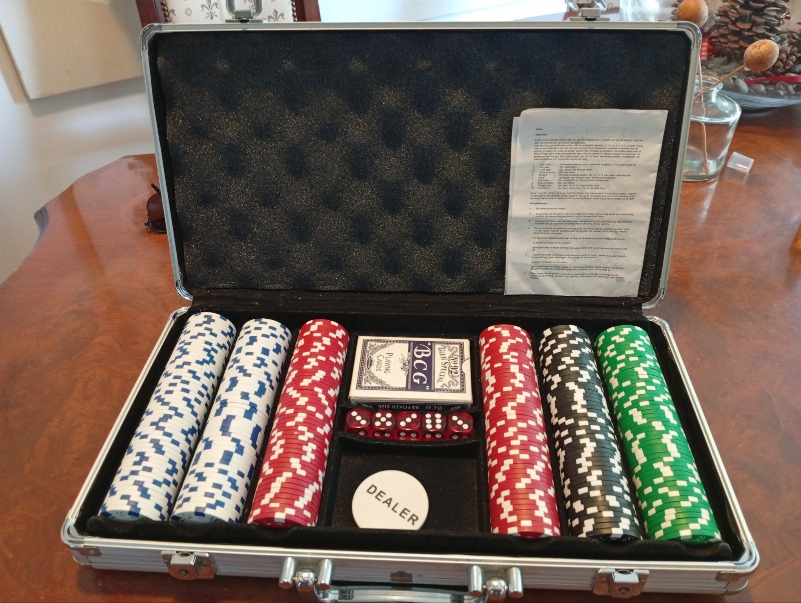 Pokerset, Hobby en Vrije tijd, Ophalen