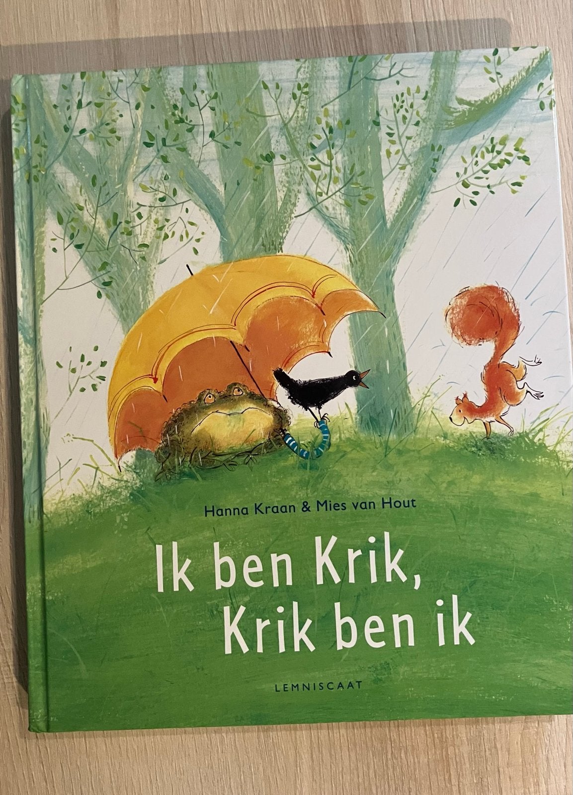 Ik ben Krik, Krik ben ik - Hanna Kraan Mies van Hout, Boeken, Jongen of Meisje, Ophalen of Verzenden, Zo goed als nieuw, Voorleesboek