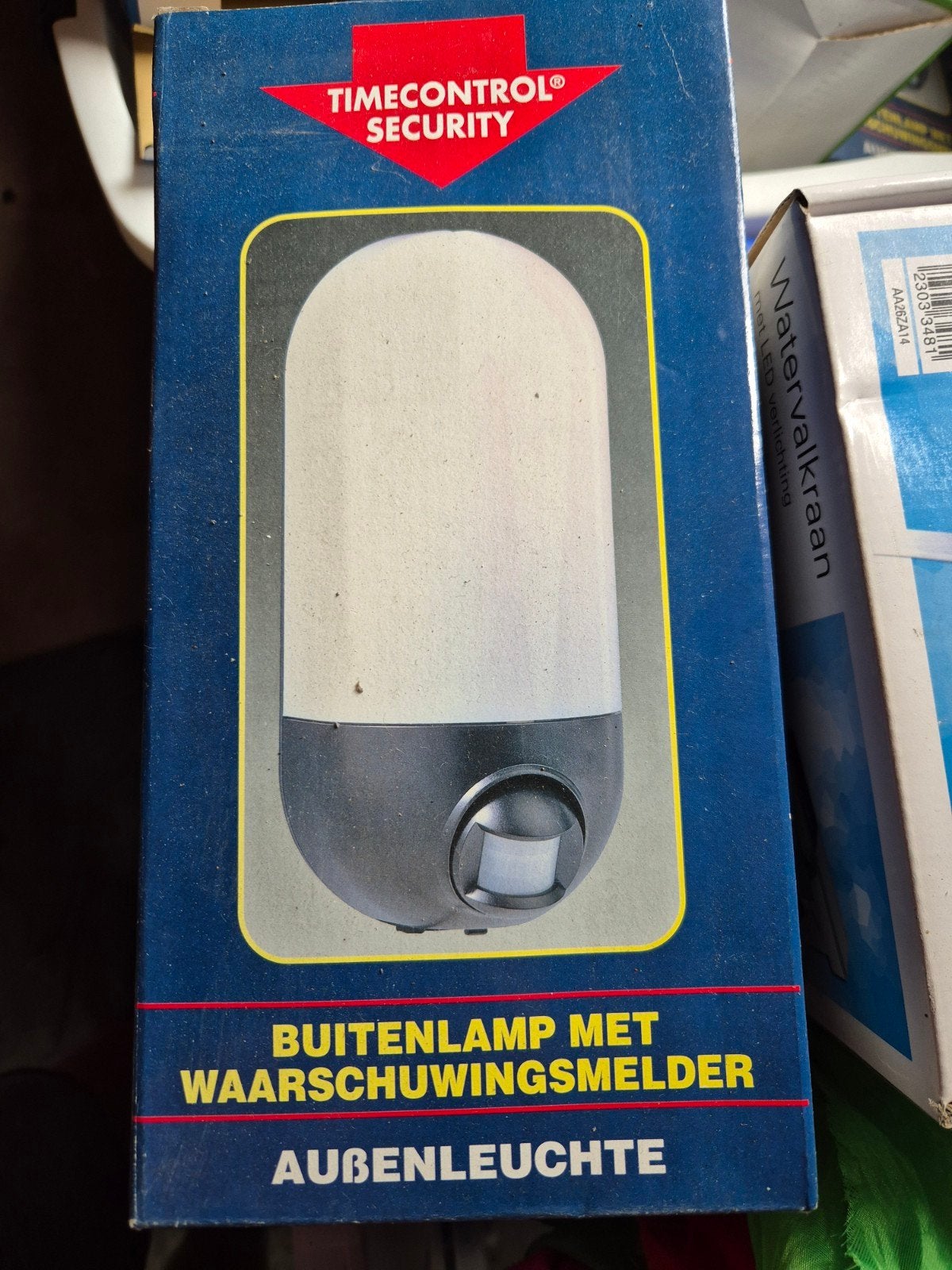 Timecontrol Security Buitenlamp met Bewegingssensor, Minder dan 50 watt, Wandlamp, Nieuw, Ophalen of Verzenden