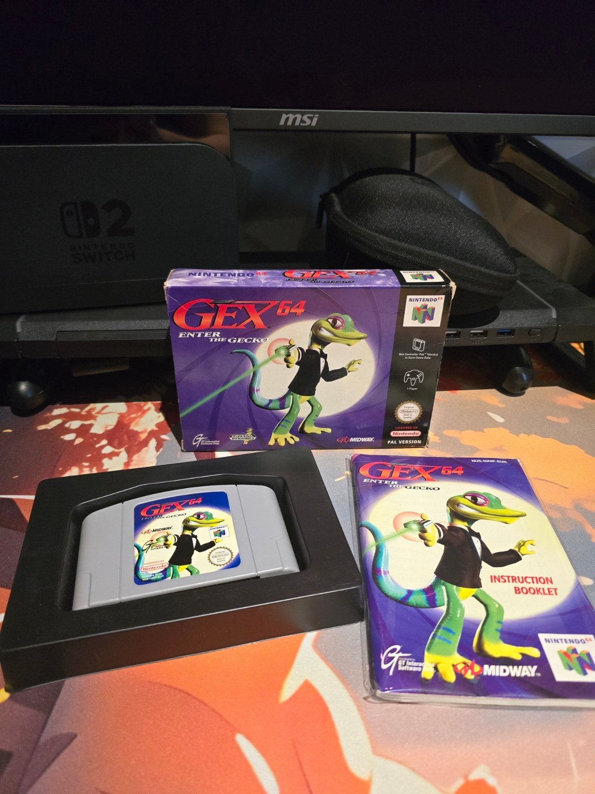 Enter the Gecko GEX 64 CIB SNES, Avontuur en Actie, 1 speler, Ophalen of Verzenden, Zo goed als nieuw