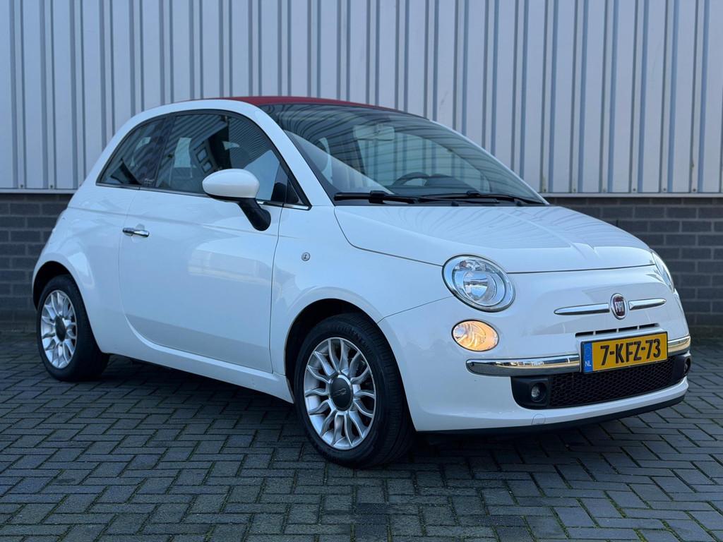 Fiat 500 C 0.9 TwinAir Lounge |Airco|Open dak|Half Leder|, Euro 5, 86 pk, Gebruikt, 31 €/maand