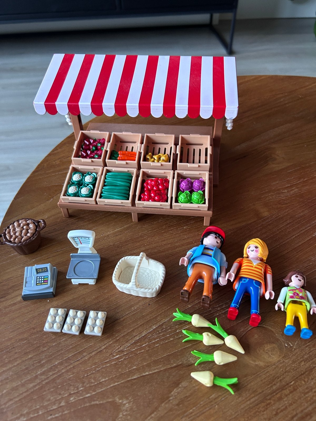 Playmobil 6121 Country marktkraam met groente - Complete set, Kinderen en Baby's, Ophalen, Gebruikt, Complete set, Overige typen
