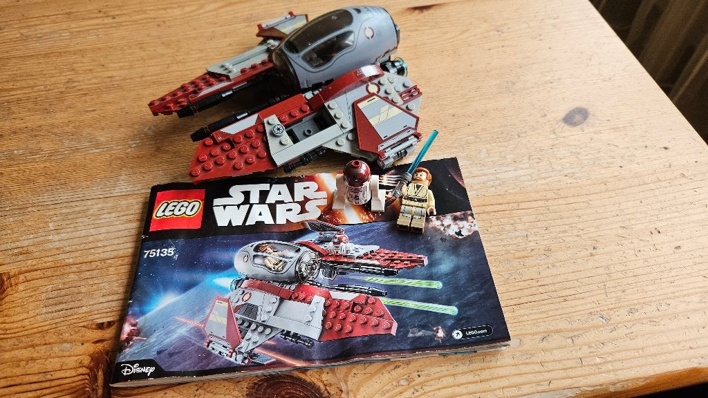 Lego Star Wars Set 75135 Obi-Wan's Jedi Interceptor, Star Wars, Lego, Ophalen of Verzenden, Zo goed als nieuw