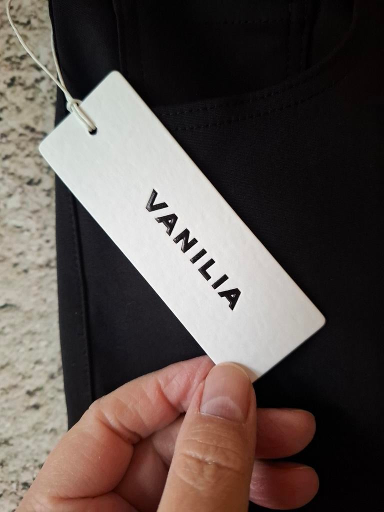 Zwarte skinny broek Vanilia maat 38 (valt als 36), Vanilia, Zwart, Nieuw, Ophalen of Verzenden