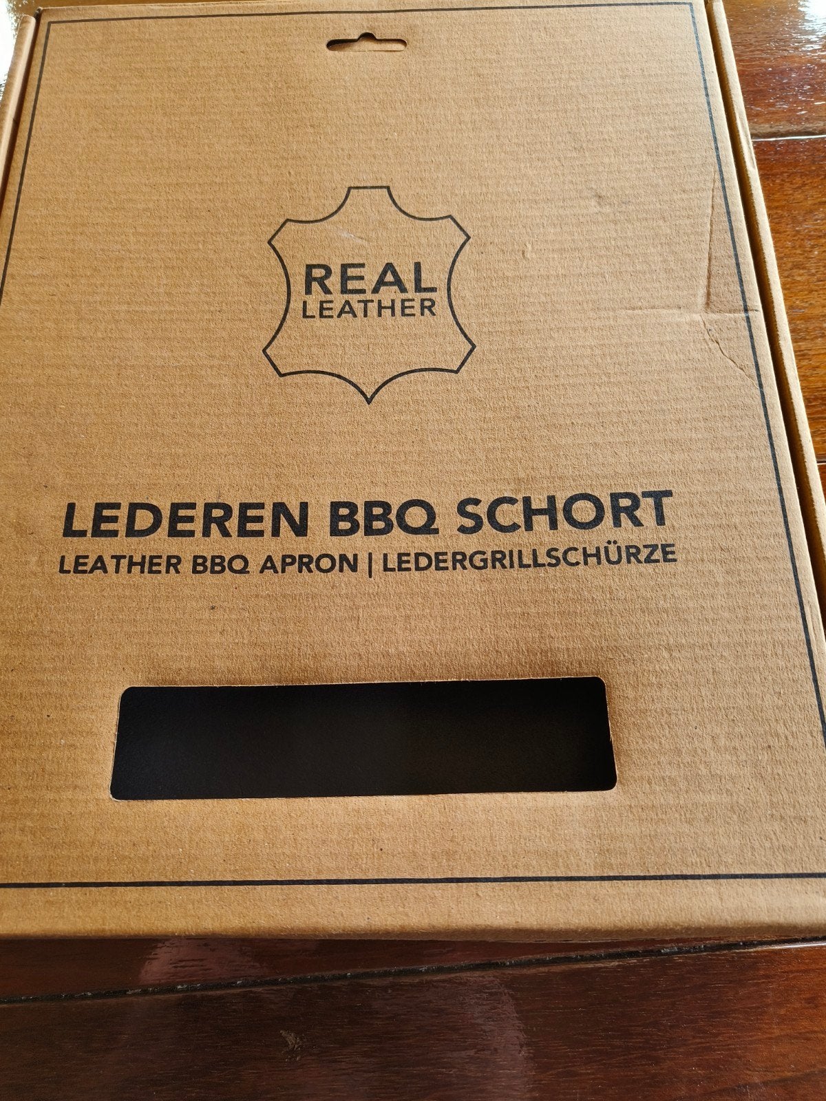 Lederen BBQ Schort - Echt Leer, Ophalen of Verzenden, Nieuw, Looox