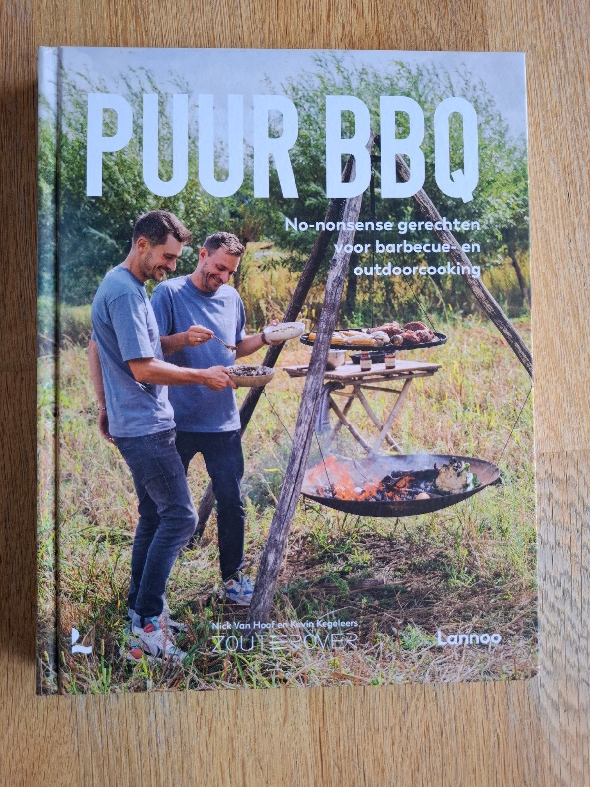 Puur bbq barbecue zout erover, Ophalen of Verzenden, Nick Van Hoof en Kevin Kegeleers, Overige gebieden, Hoofdgerechten